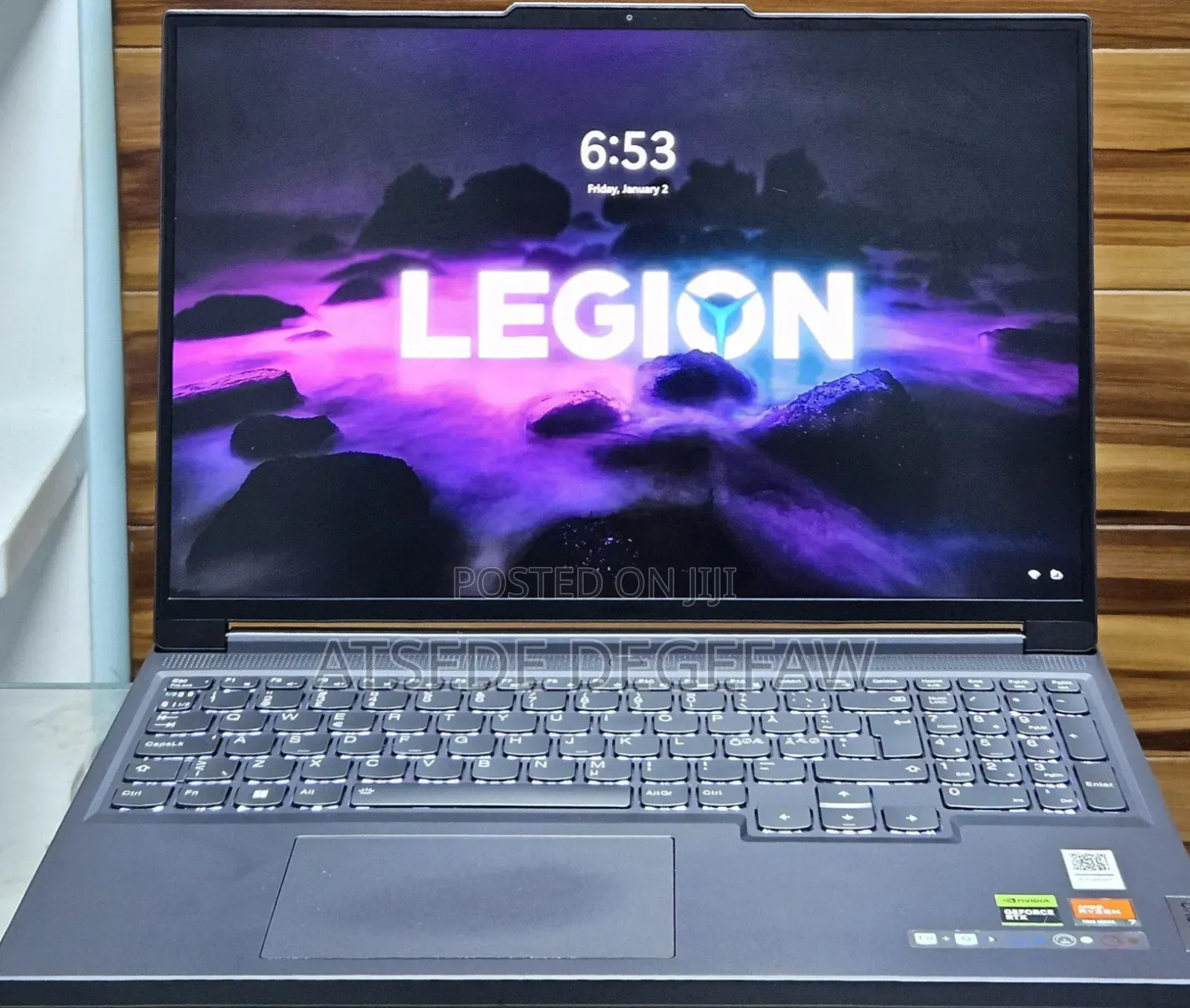 New Laptop Lenovo Legion 5 16GB AMD Ryzen 7 SSD 512GB