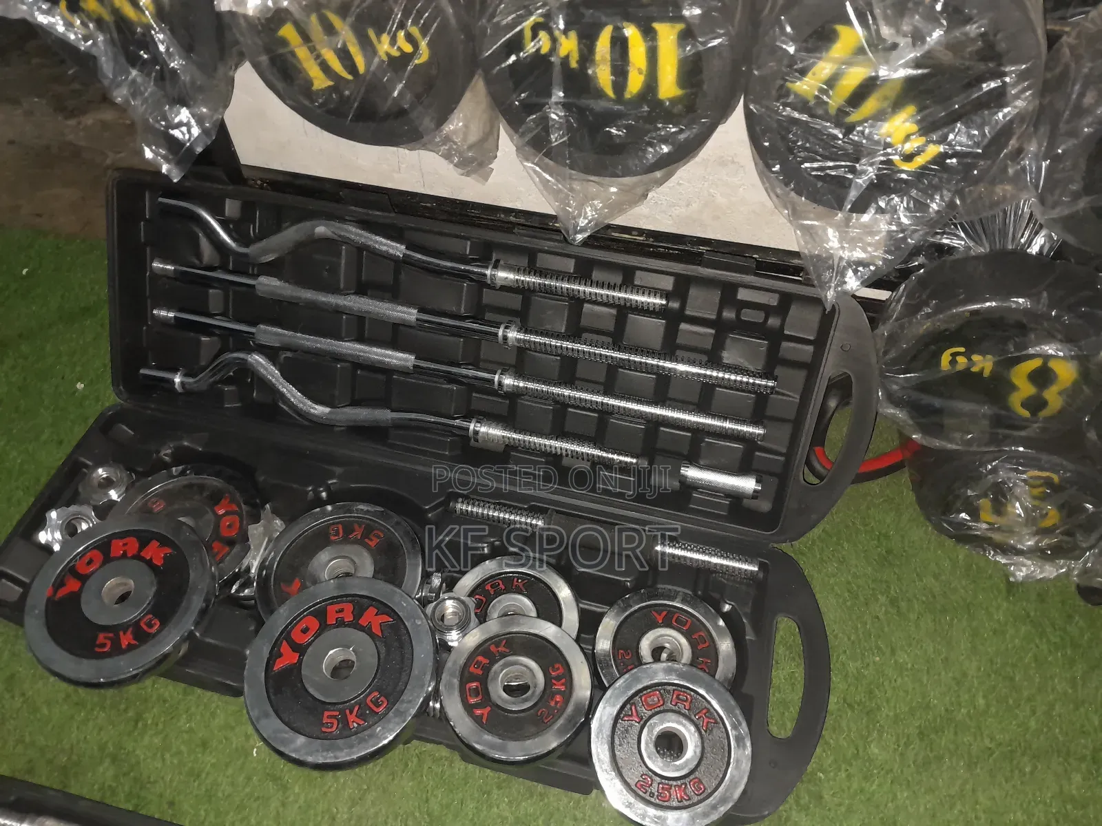 Your Home Gym Starter Pack ( Dumbbell And Barbell Set)