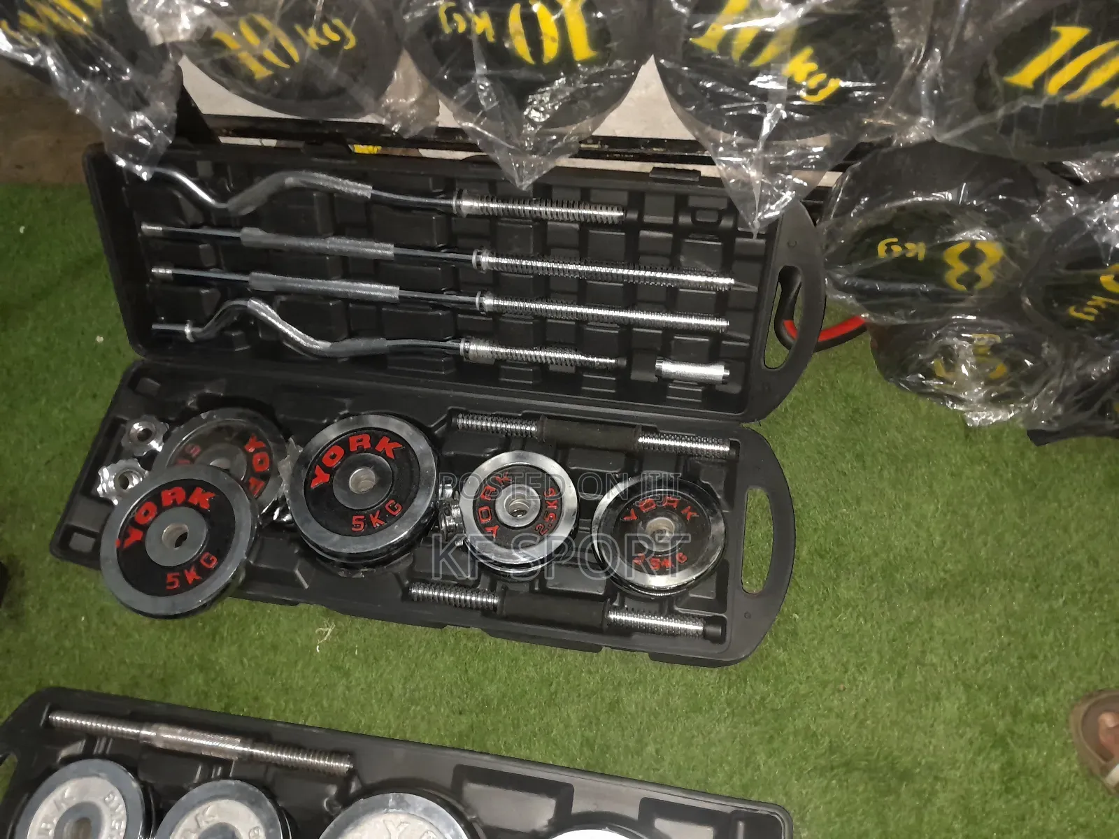 Your Home Gym Starter Pack ( Dumbbell And Barbell Set)