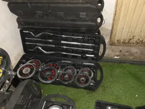 Your Home Gym Starter Pack ( Dumbbell And Barbell Set)