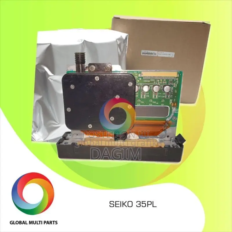 Original Seiko 510 Printhead – 35pl | Industrial Inkjet Head | Tested