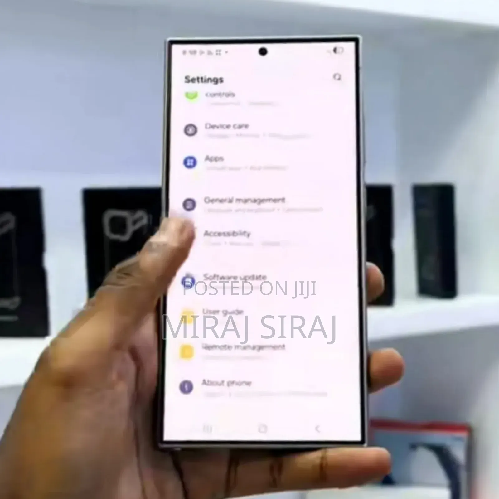 New Samsung Galaxy S24 Ultra 256 GB Black