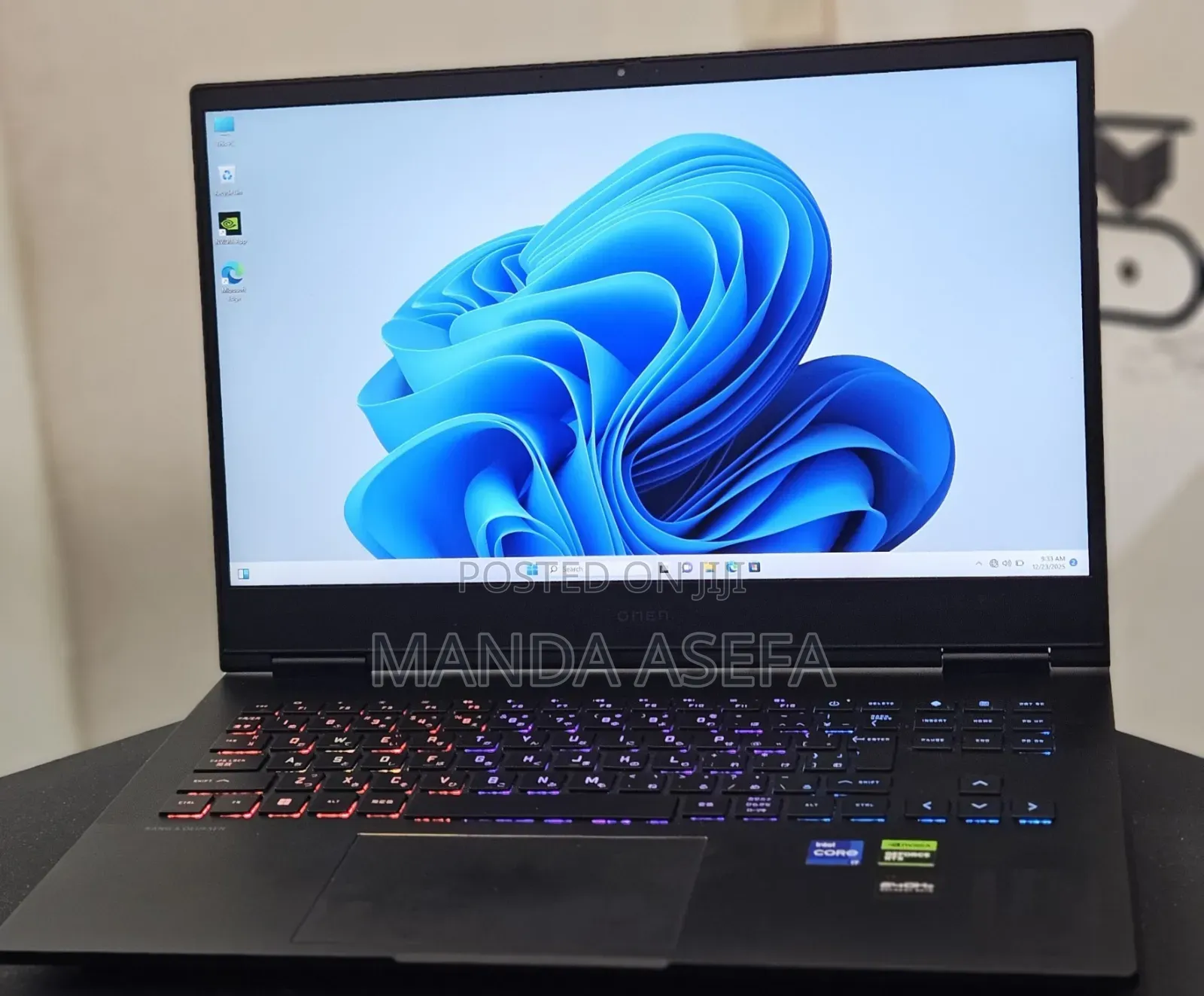New Laptop HP Omen 16 16GB Intel Core I7 SSD 512GB