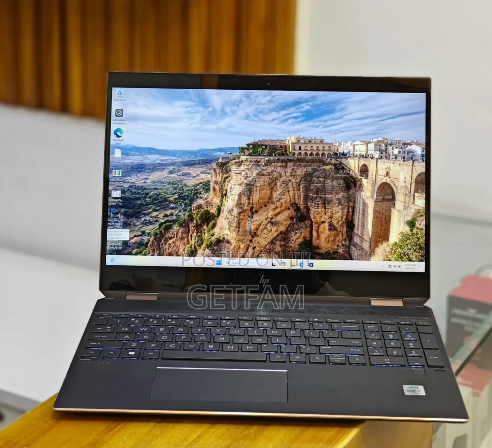 New Laptop HP Spectre 16GB Intel Core I7 SSD 512GB