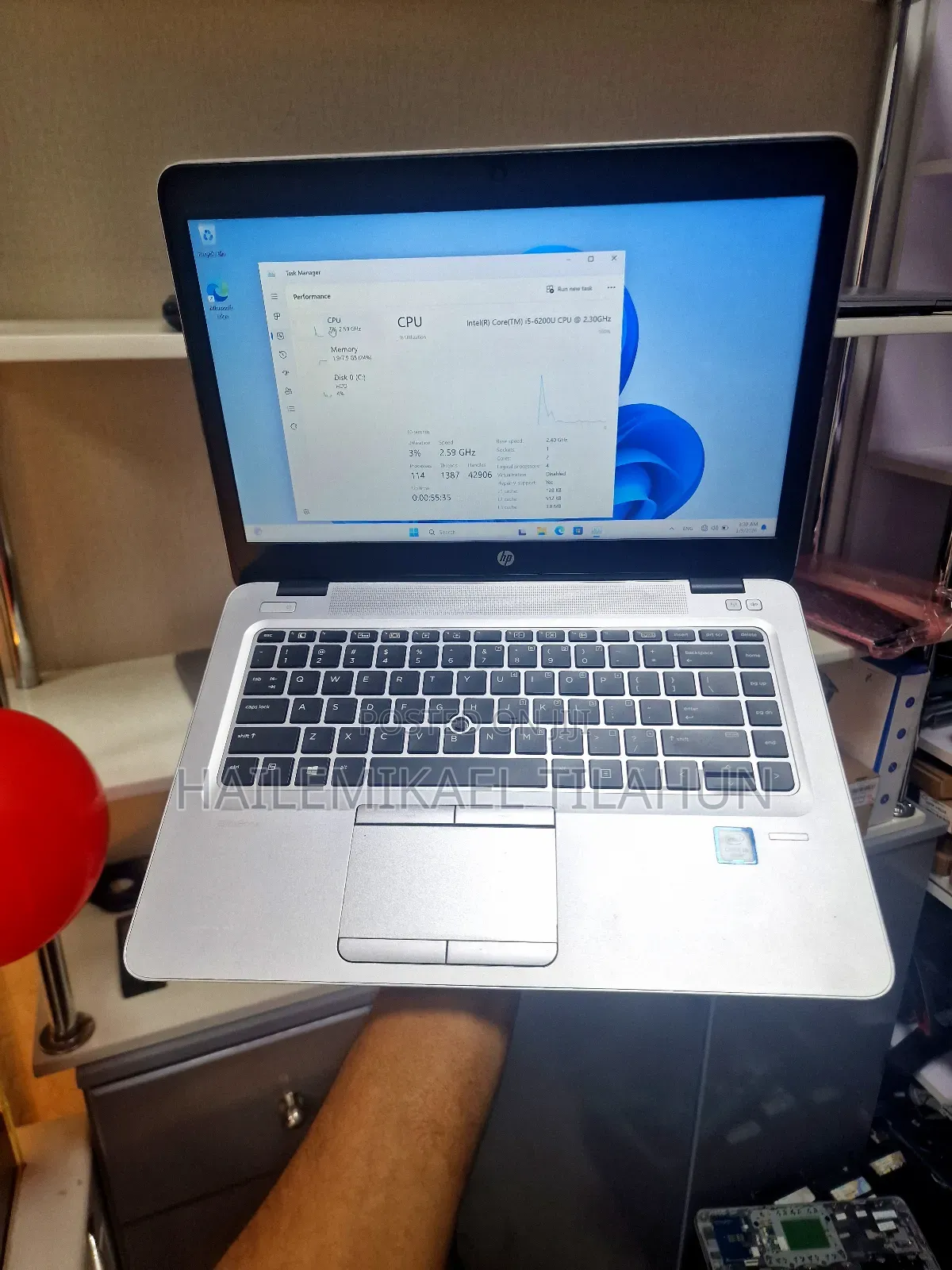 Laptop HP EliteBook 840 8GB Intel Core I5 HDD 1T