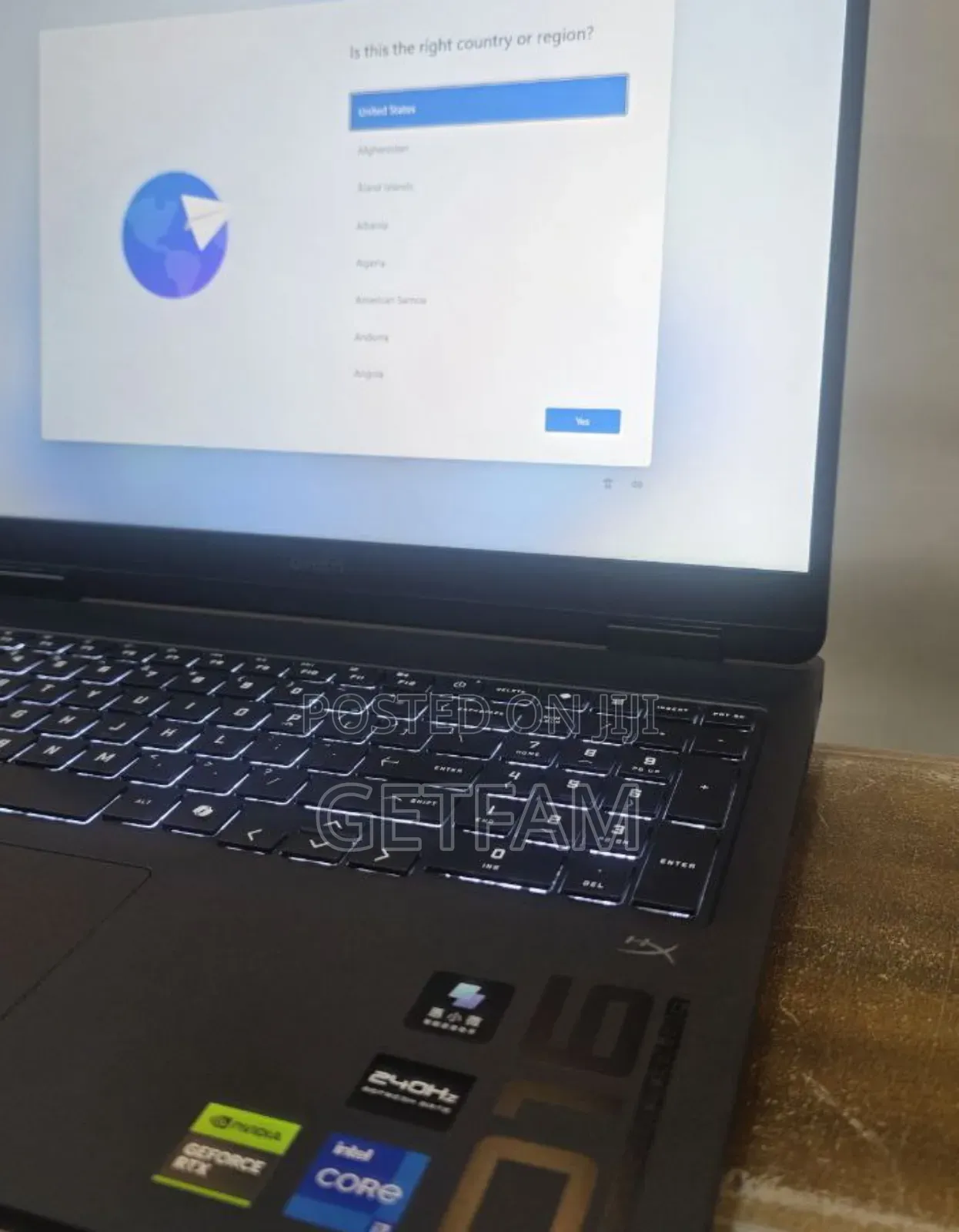 New Laptop HP Omen 16 16GB Intel Core I7 SSD 1T