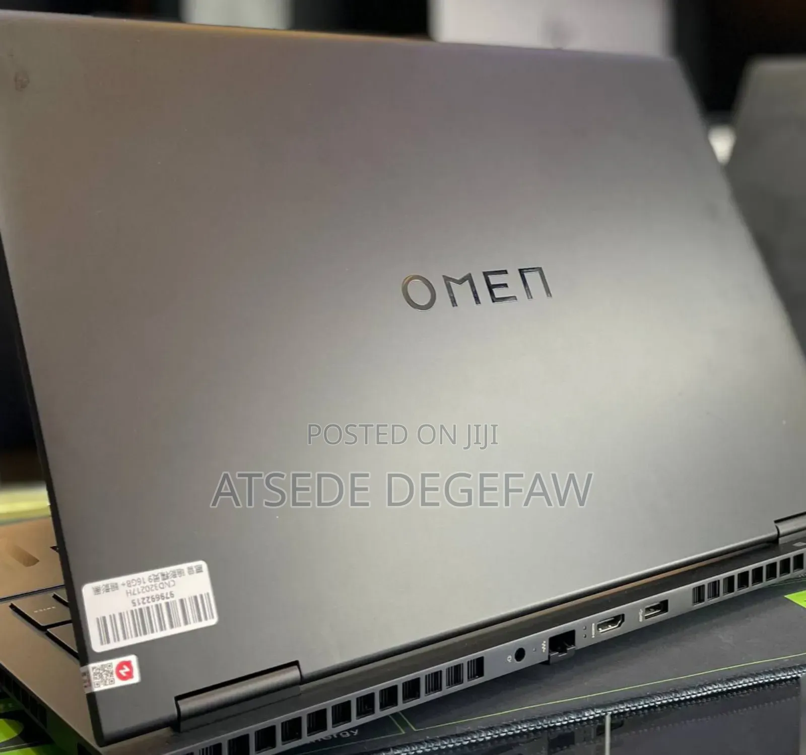 New Laptop HP Omen 16 16GB Intel Core I7 SSD 1T