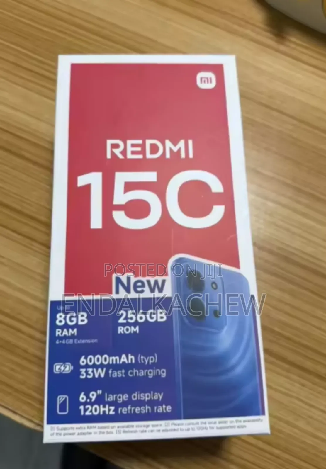 New Xiaomi Redmi 15C 4G 256 GB Black
