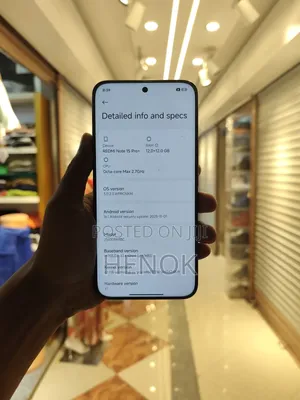 New Xiaomi Redmi Note 15 Pro+ 512 GB Black