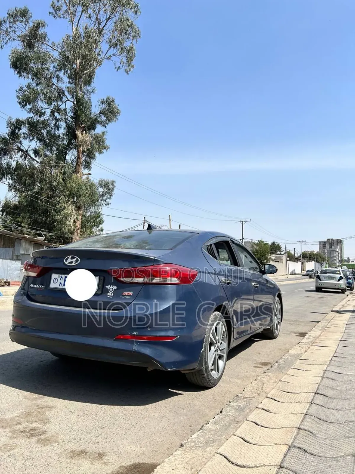 Hyundai Avante 2016 Blue