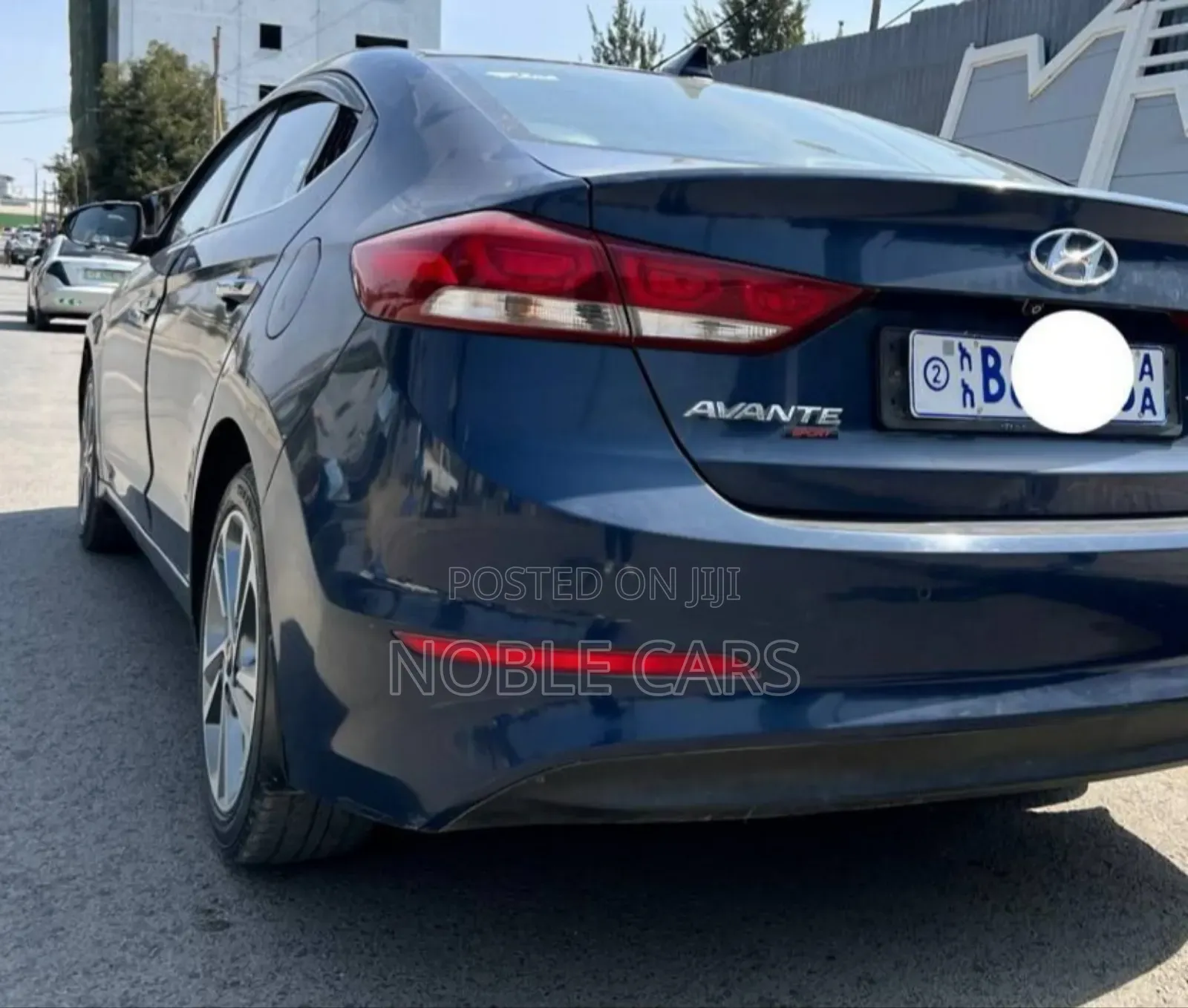 Hyundai Avante 2016 Blue