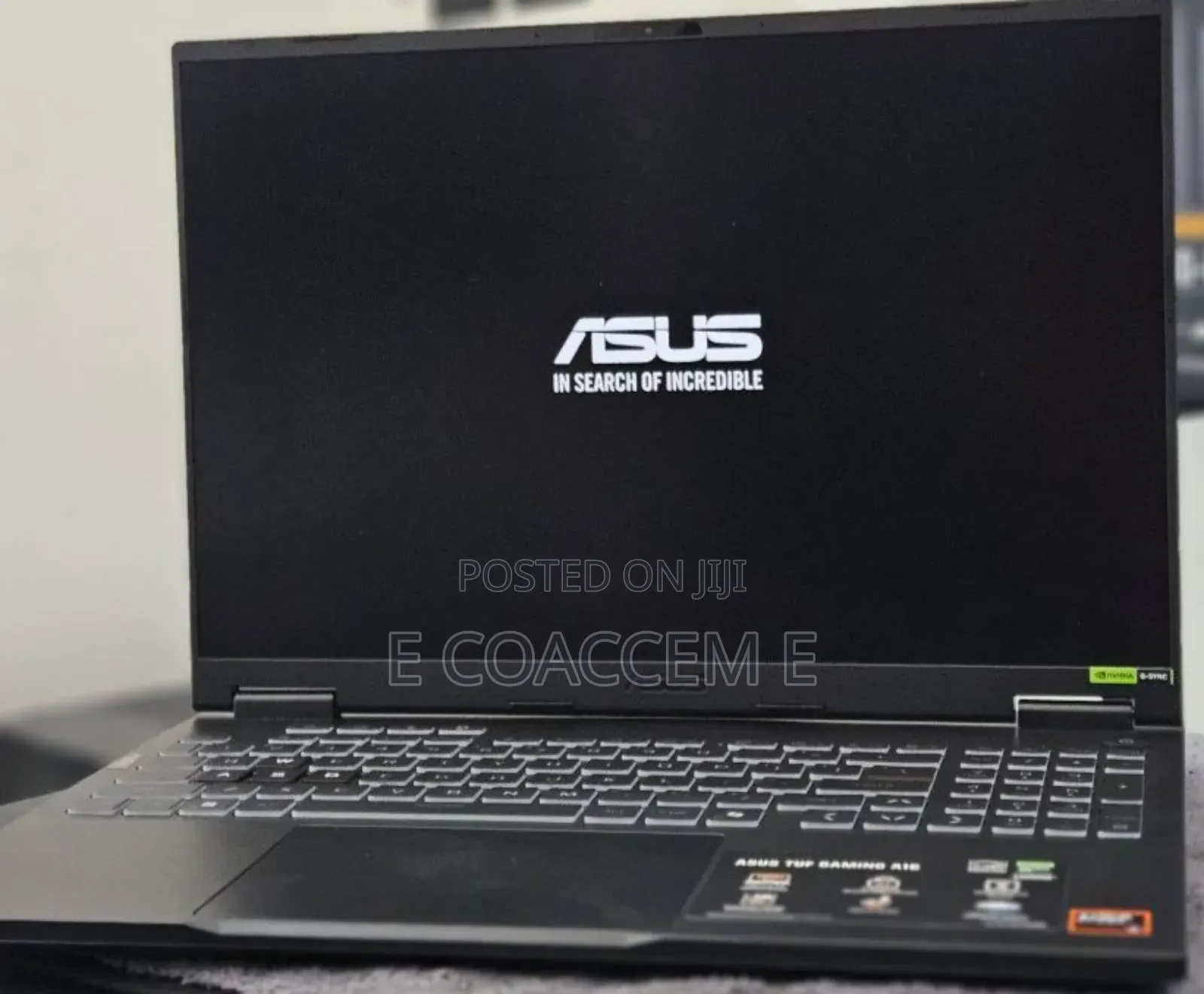 New Laptop Asus TUF Gaming A16 32GB AMD Ryzen 9 SSD 1T