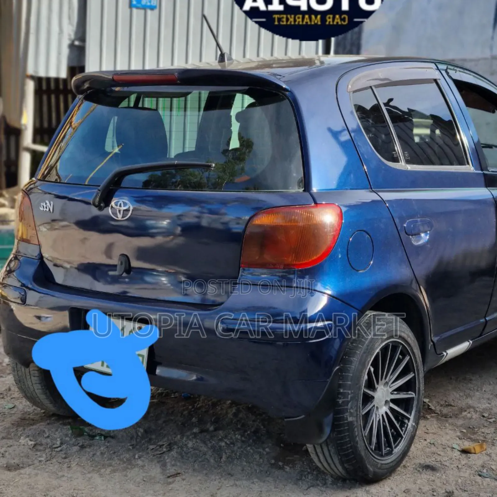 Toyota Vitz 2003 Blue