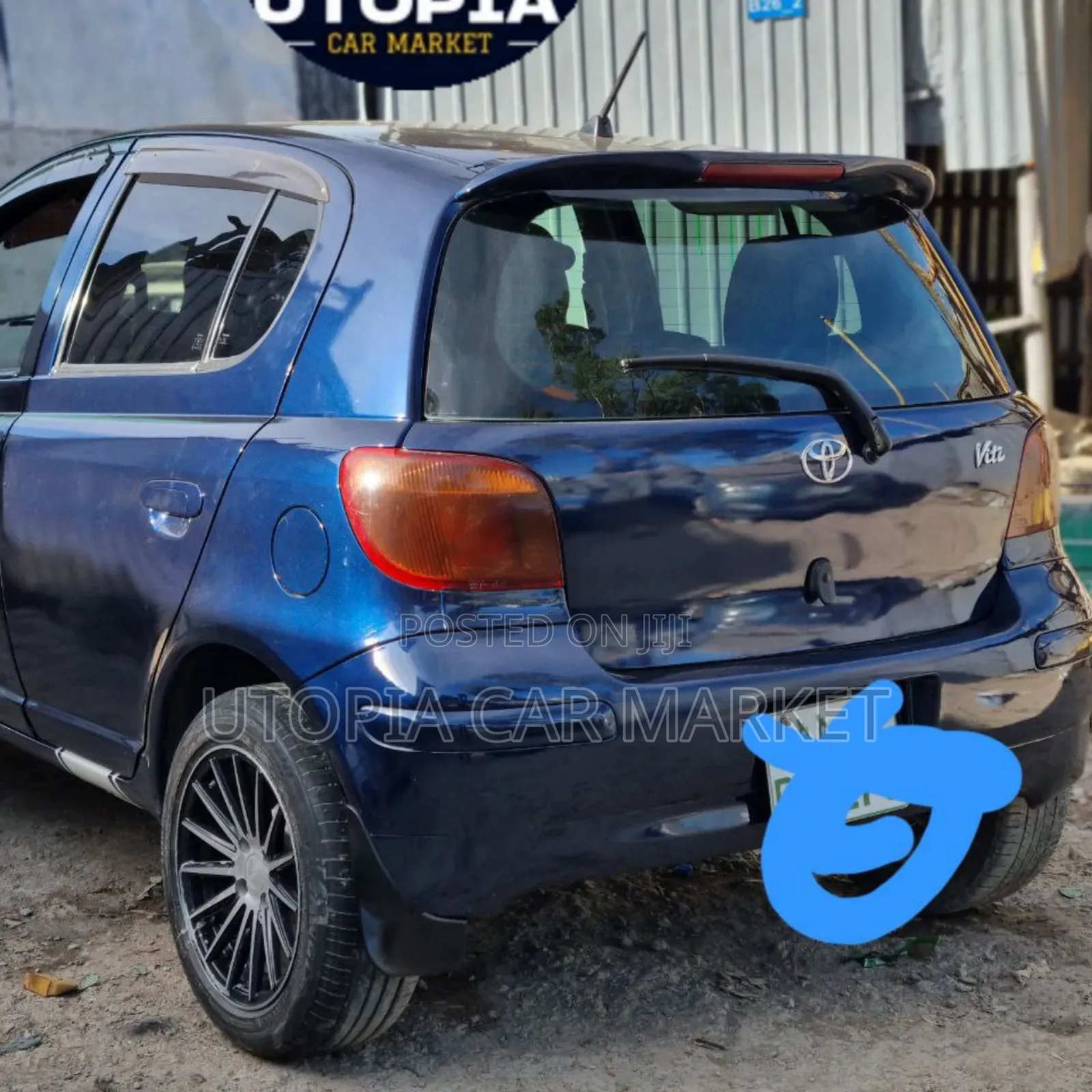 Toyota Vitz 2003 Blue