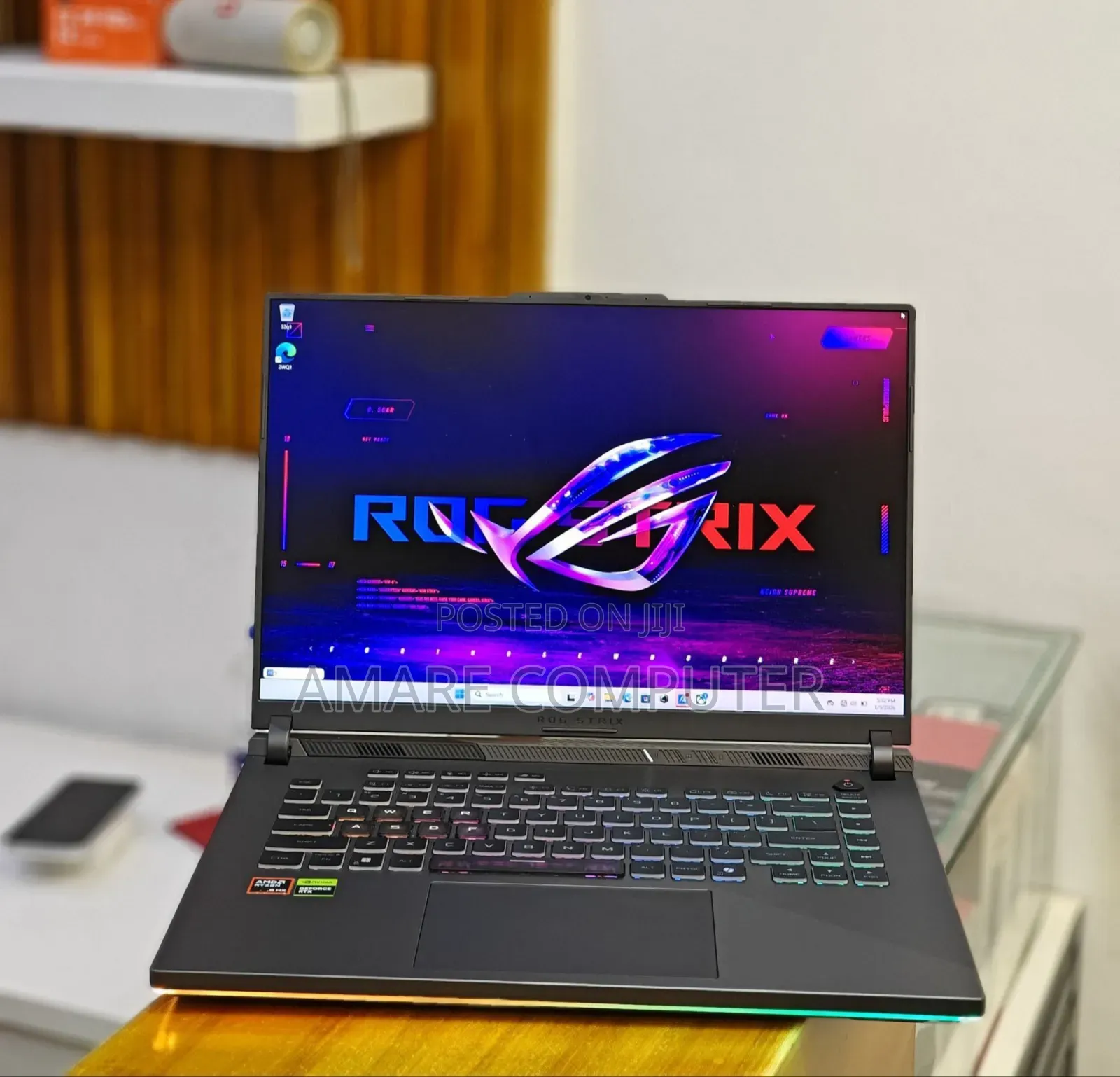 New Laptop Asus ROG Strix G16 G614 16GB AMD Ryzen 9 SSD 1T