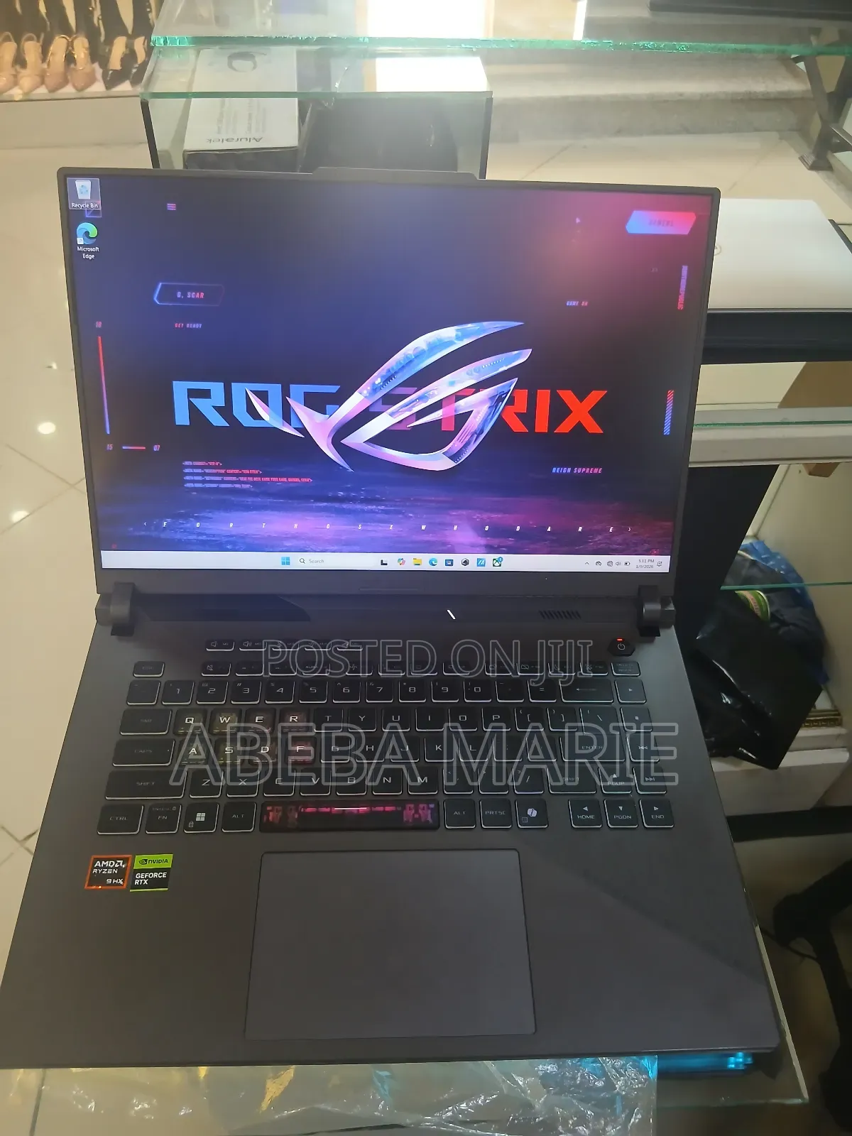 New Laptop Asus ROG Strix G16 G614 16GB AMD Ryzen 9 SSD 1T