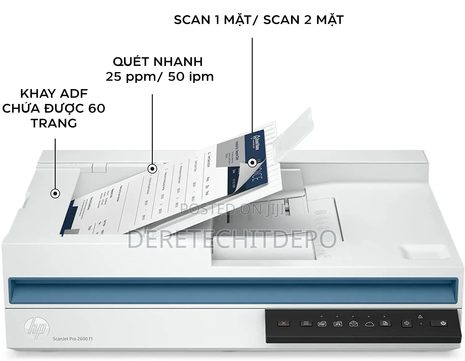 Hp Scanjet Pro 2600 F1 Scanner