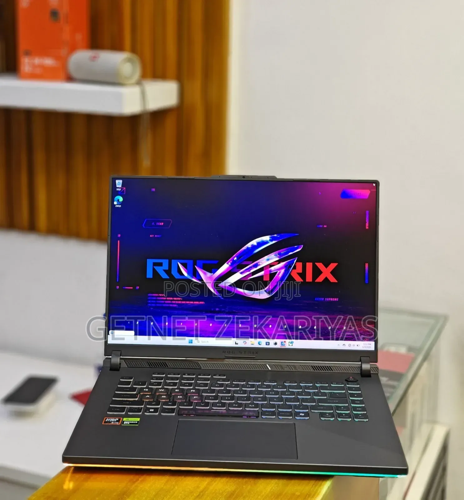 New Laptop Asus ROG Strix G16 G614 16GB AMD Ryzen 9 SSD 1T