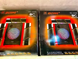 Rizing Rz-2333 3.1ch Bluetooth Speaker System With Led Subwoofer