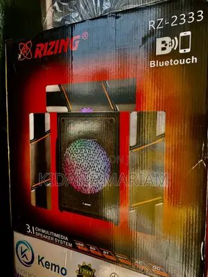 Rizing Rz-2333 3.1ch Bluetooth Speaker System With Led Subwoofer