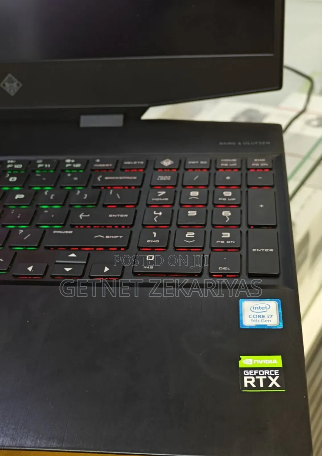 New Laptop HP Omen 15 16GB Intel Core I7 SSD 512GB