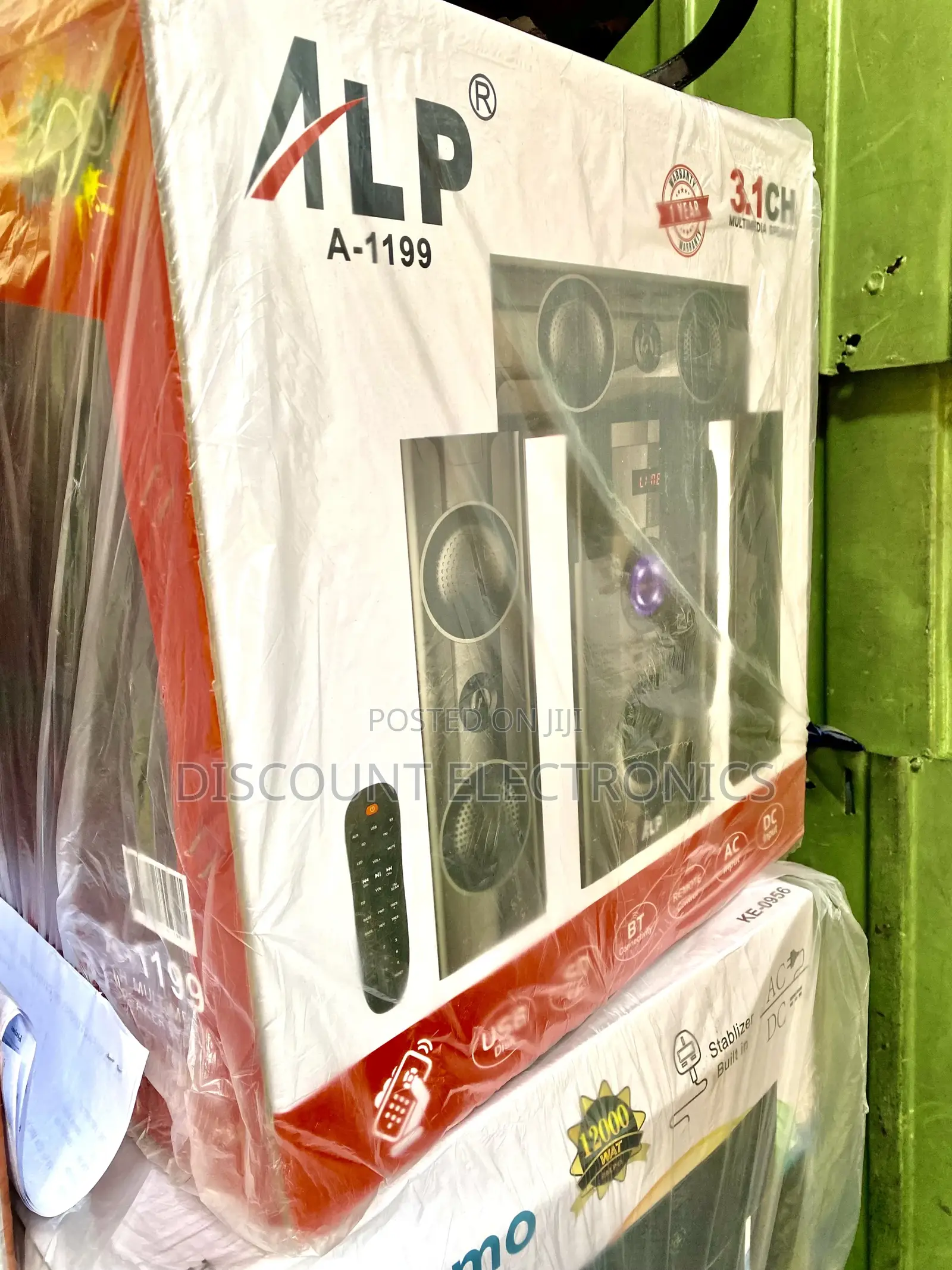 Alp 3.1 Channel Multimedia Speaker System With Subwoofer