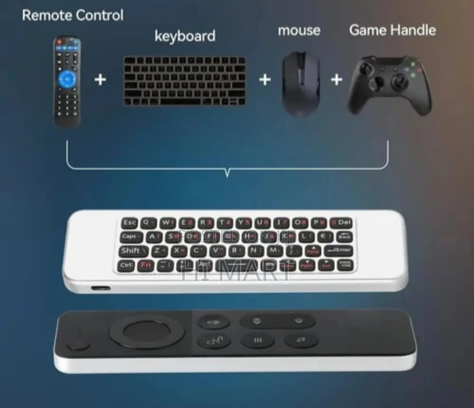 W3 Air Mouse Remote Control