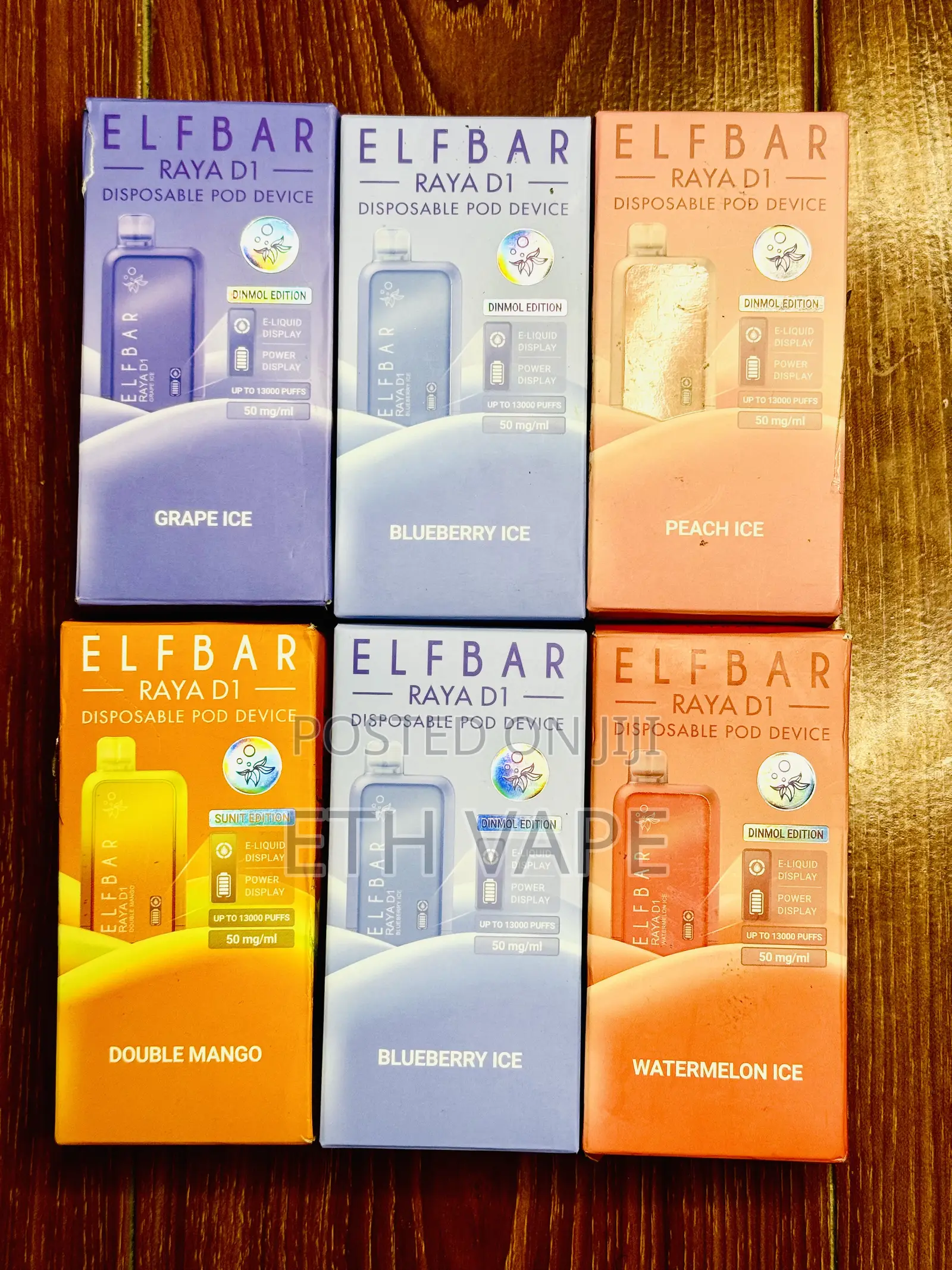 Elf Bar 13,000 Puff With Varie