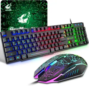 Ziyou Lang Qwertz Gaming Keyboard and Mouse Set