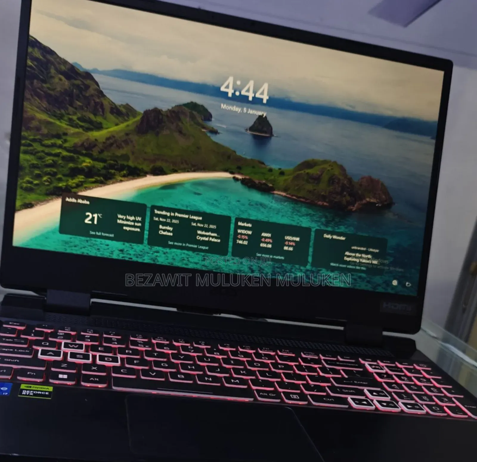 New Laptop Acer Nitro 5 16GB Intel Core I7 SSD 512GB