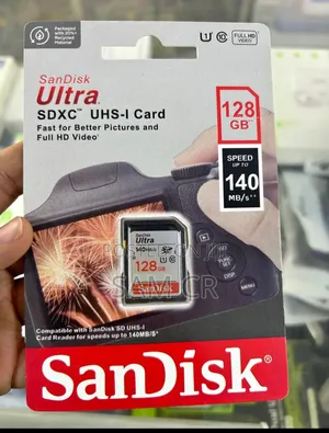 Camera Sd Card 128gb 140mbps