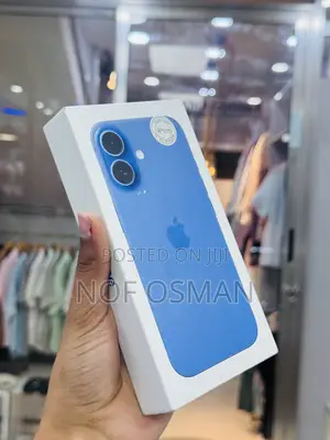 New Apple iPhone 16 128 GB Blue
