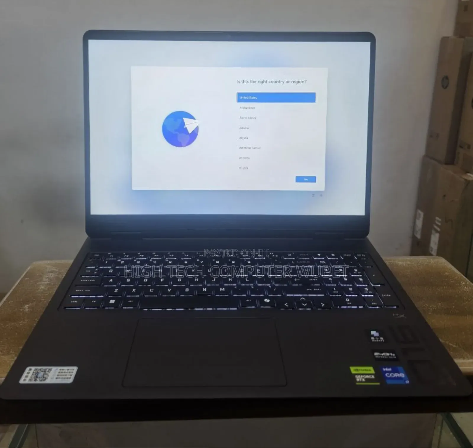 New Laptop HP Omen 16 16GB Intel Core I7 SSD 1T