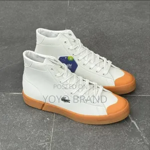 Gripshot Mid Lacoste White Fashion Boots