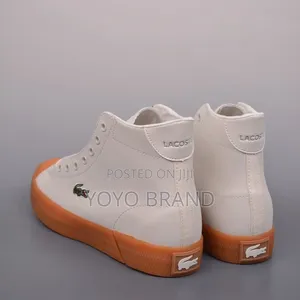 Gripshot Mid Lacoste White Fashion Boots