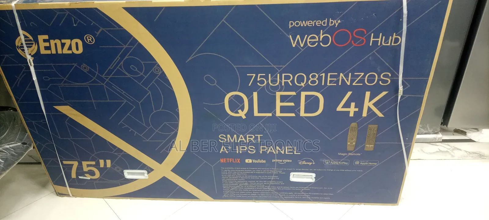 Enzo 75urq81enz Qled Smart A+ Ips Panel