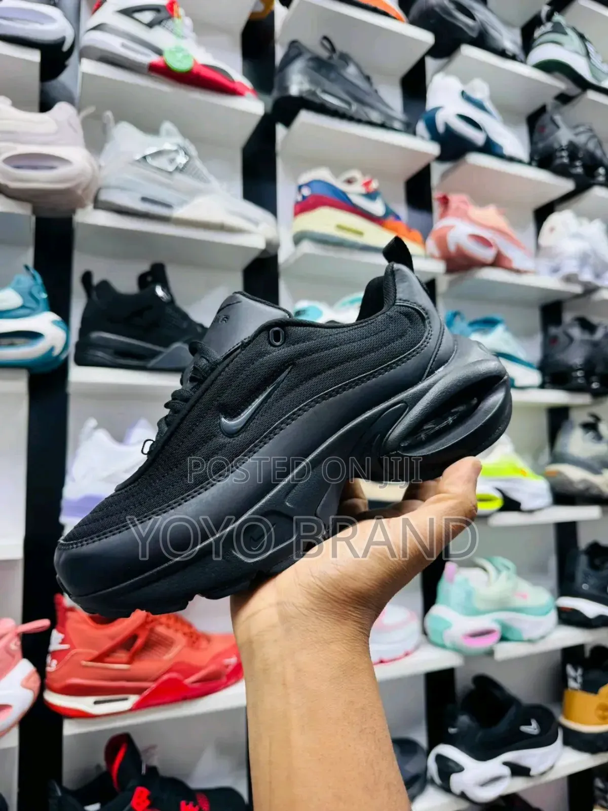 New Arrial.Nike Air Max Portal Black Fashion Sneaker