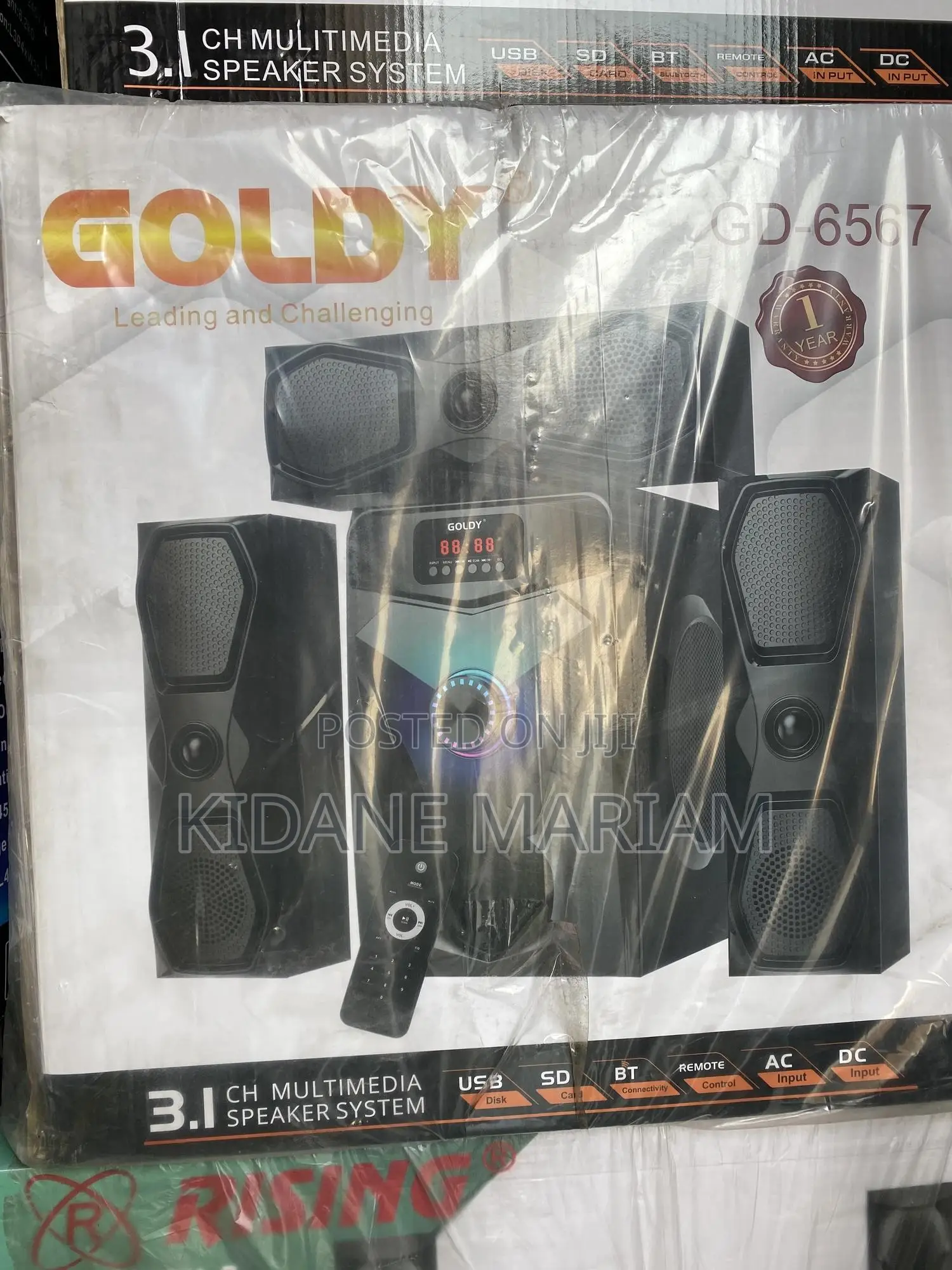 Goldy Gd-6567 3.1ch Home Multimedia Speaker System