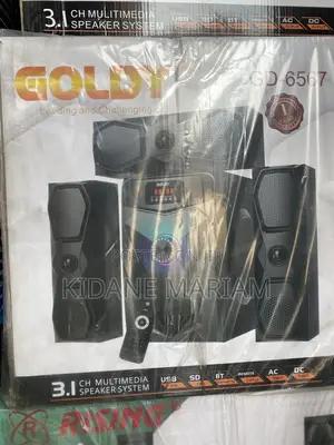 Goldy Gd-6567 3.1ch Home Multimedia Speaker System