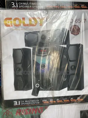 Goldy Gd-6567 3.1ch Home Multimedia Speaker System