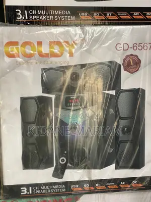 Goldy Gd-6567 3.1ch Home Multimedia Speaker System
