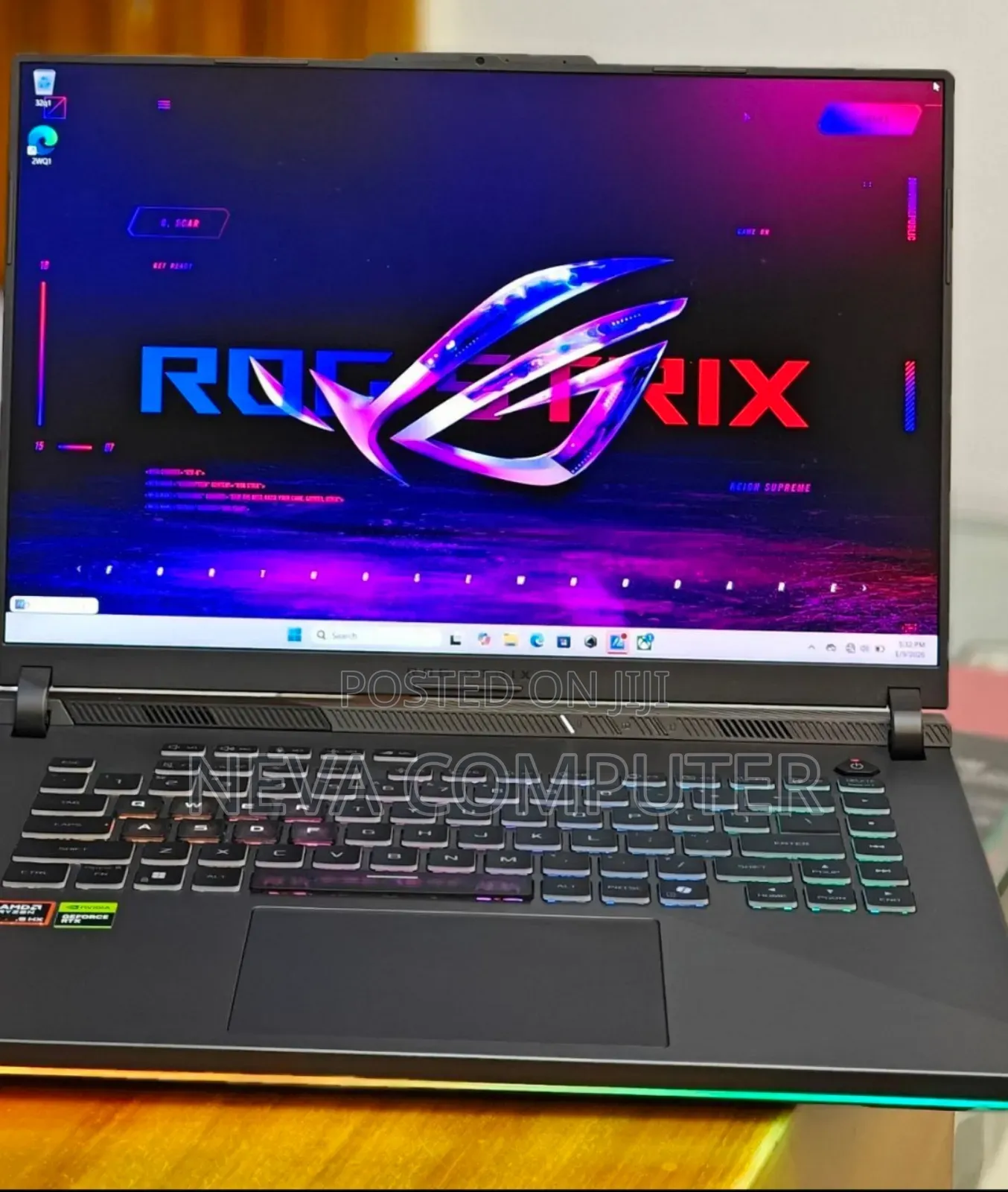 New Laptop Asus ROG Strix G15 16GB AMD Ryzen 9 SSD 1T