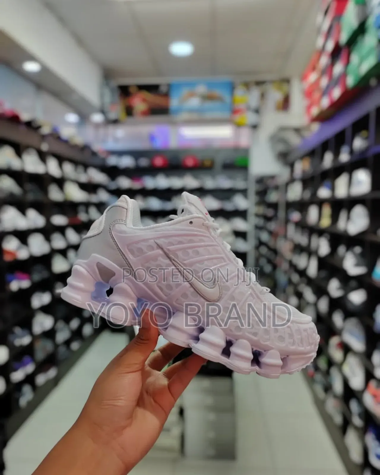 New Arrived Nike Shox Tl White Fashion Sneaker