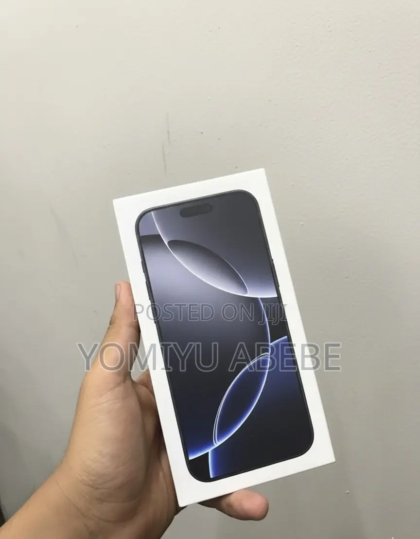 New Apple iPhone 16 Pro Max 256 GB Black