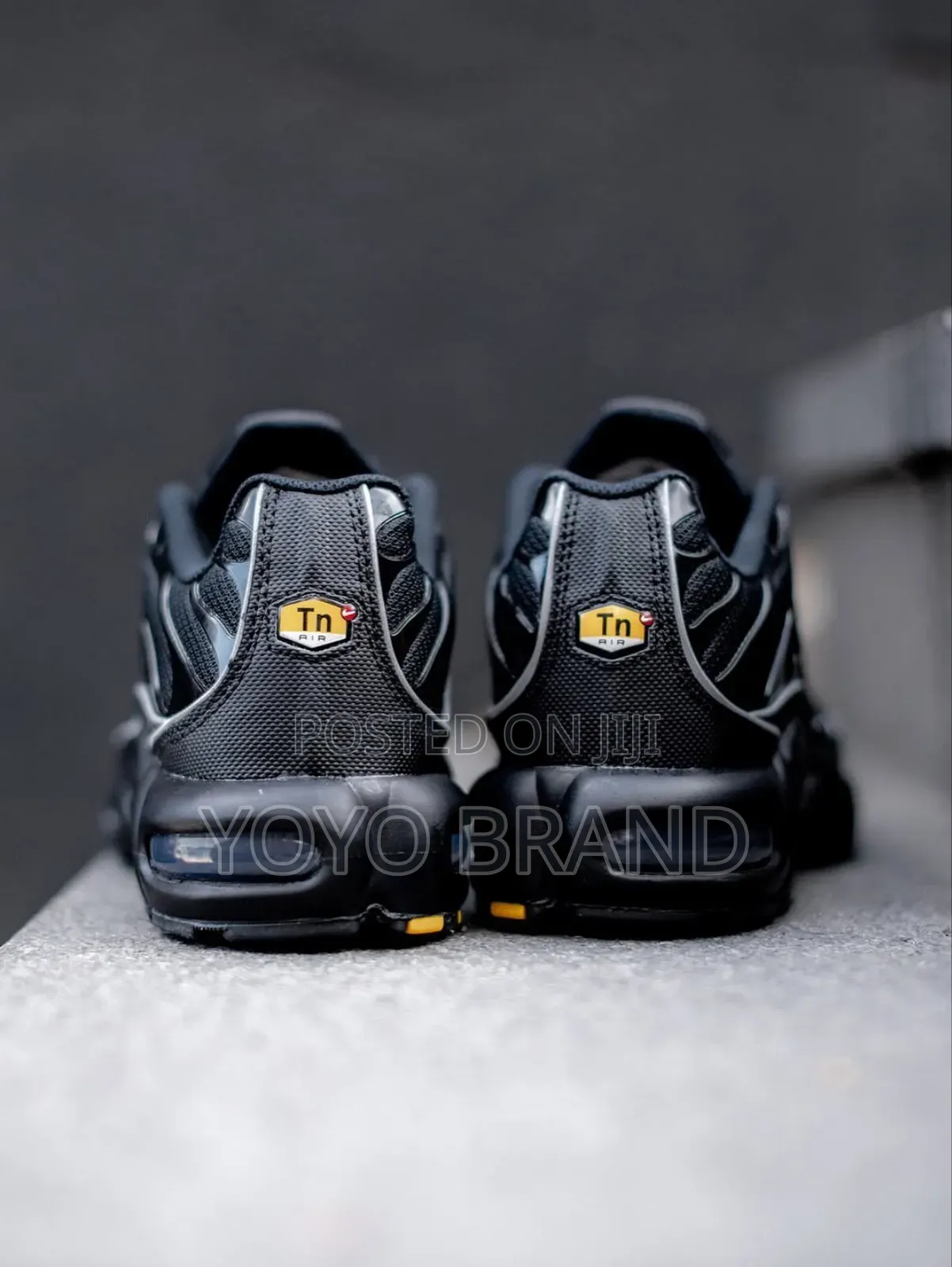 New Arrived Air Nike Tn Triple Black Fashion Sneaker