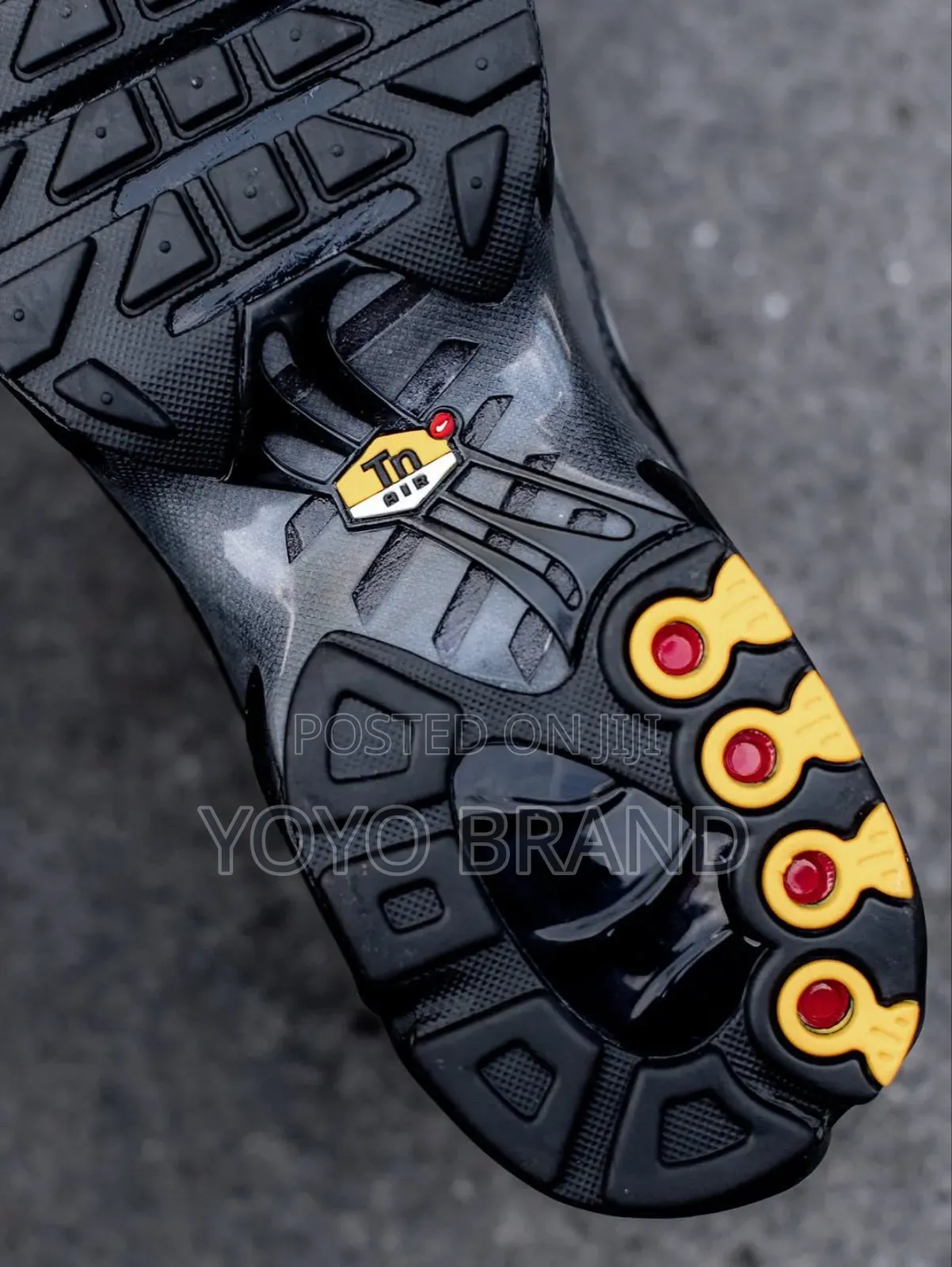 New Arrived Air Nike Tn Triple Black Fashion Sneaker