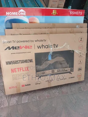 Mewe Smart Android Tv – Whale Tv System | Original | Clear Picture