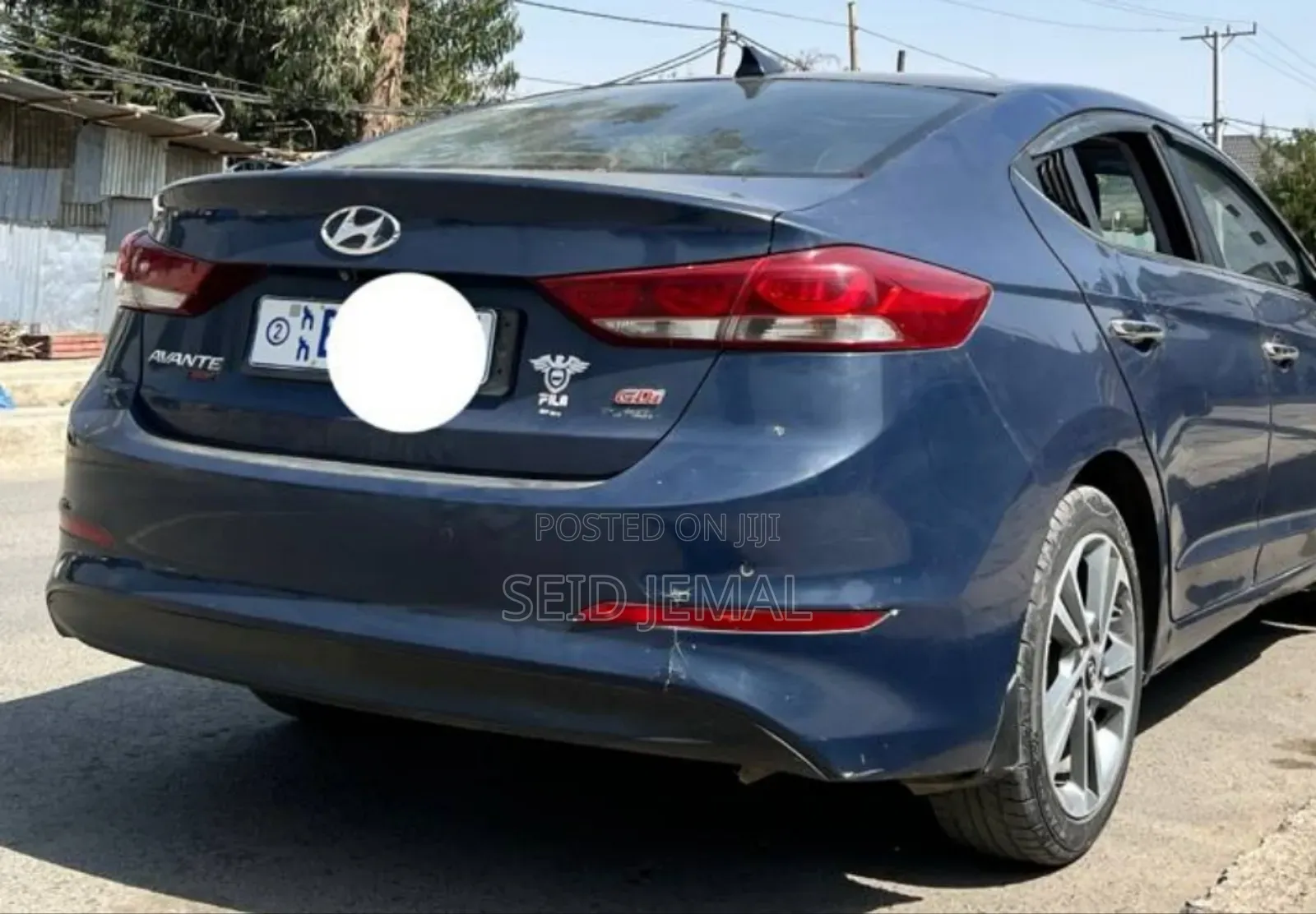 Hyundai Avante 2016 Blue