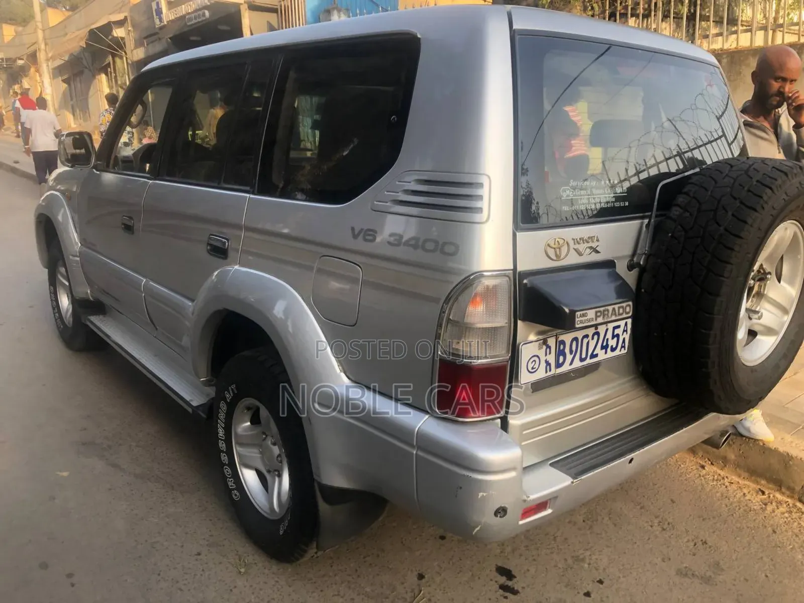 Toyota Land Cruiser Prado 2.7 5dr 2003 Silver