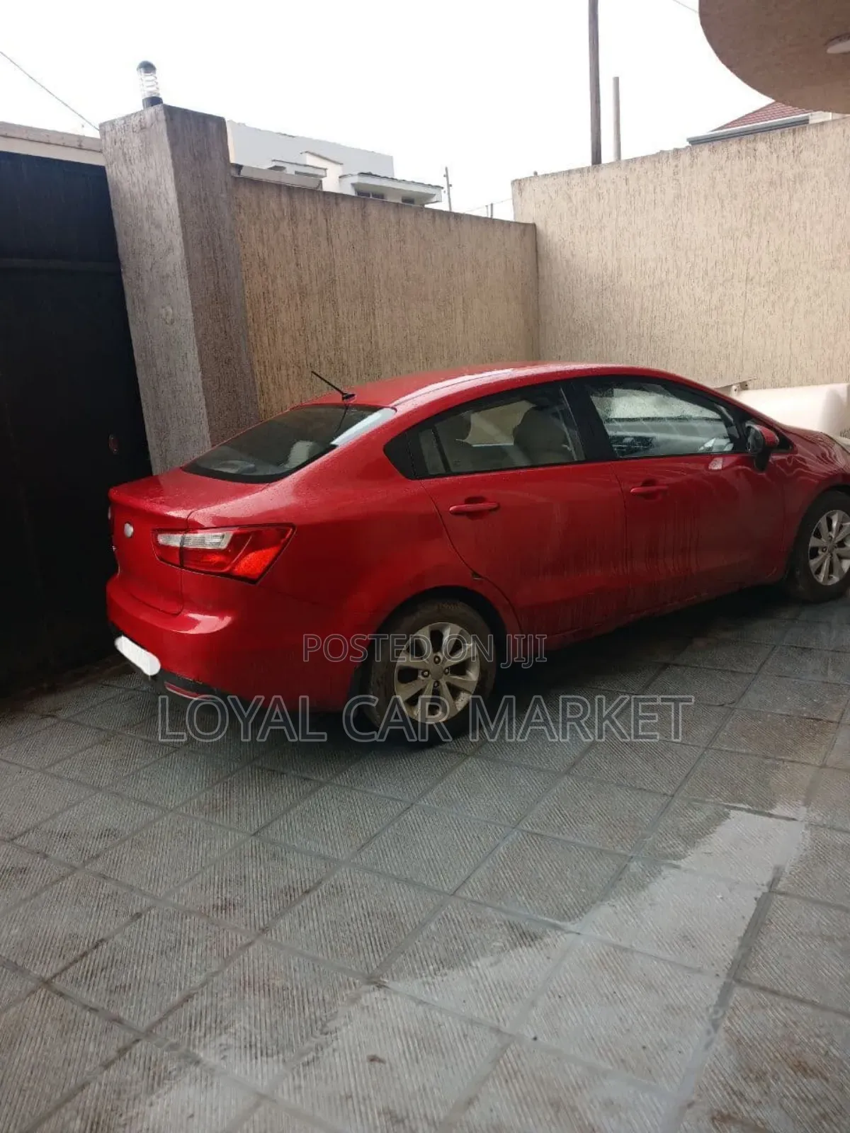 Kia Rio 2014 Red